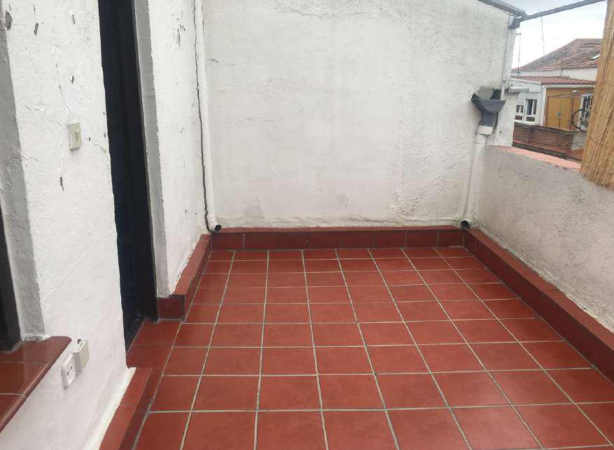 Impermeabilización de terraza antes