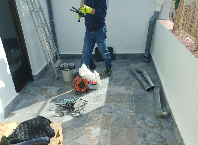 Impermeabilización de terraza despues